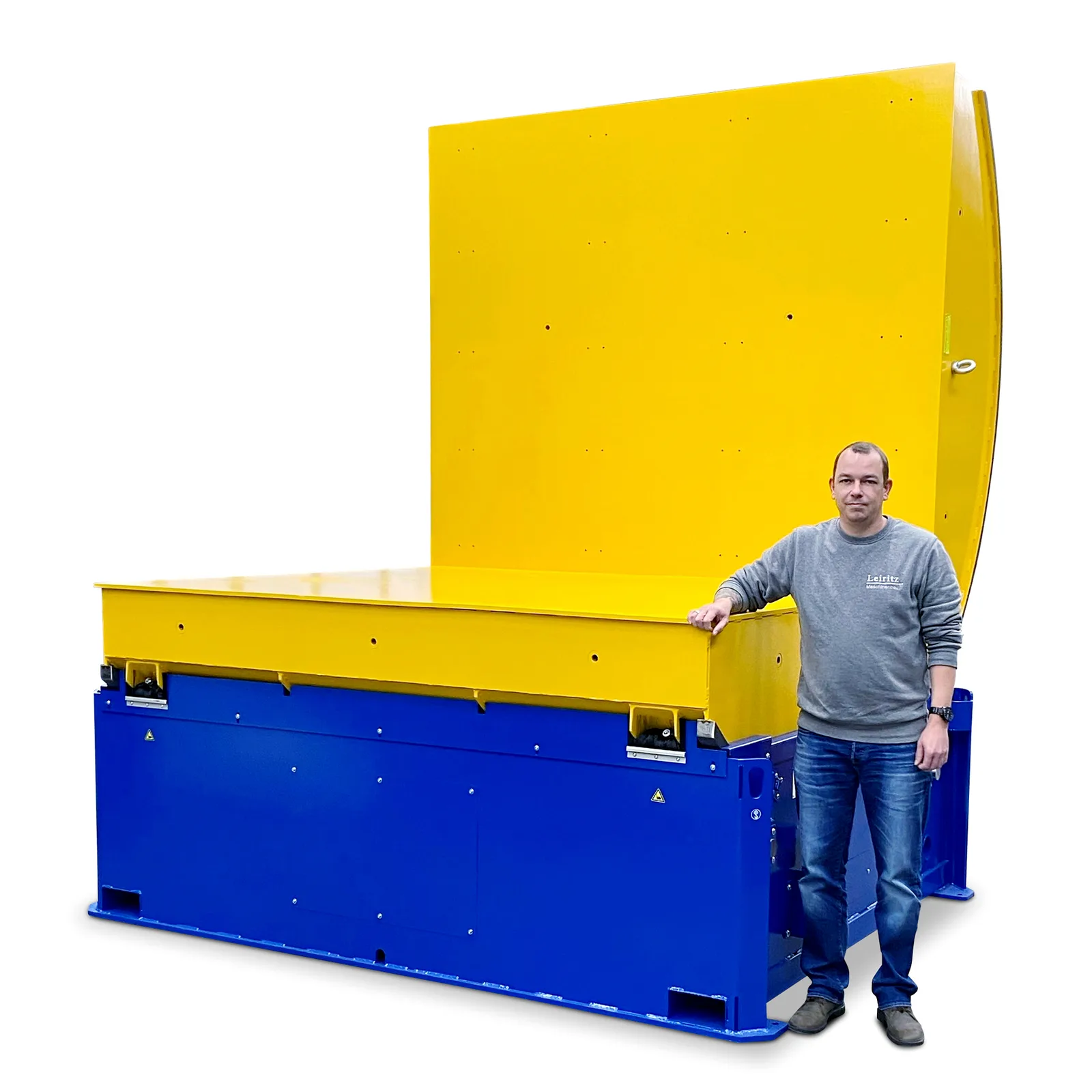 Leiritz Tool Mover ProTECH 40–80 Tonnen mit Mitarbeiter